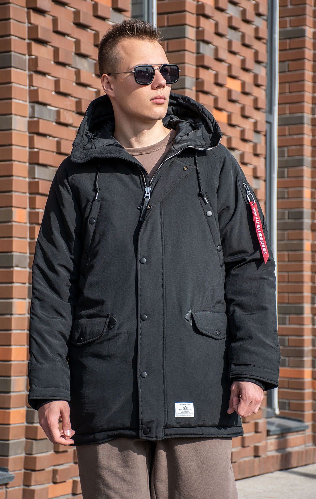 Аляска ALPHA INDUSTRIES ALTITUDE MOD PARKA N-3B FW 25/26 black 