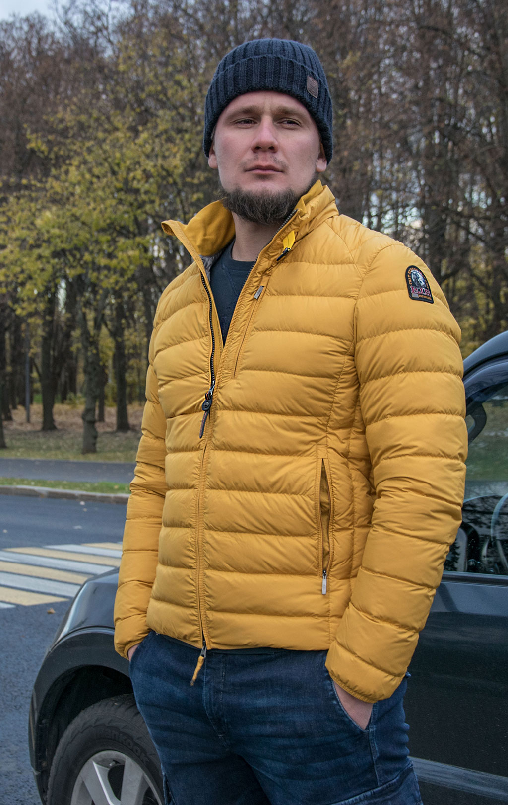 Куртка-пуховик лёгкая PARAJUMPERS UGO FW 21/22 pumpkin 