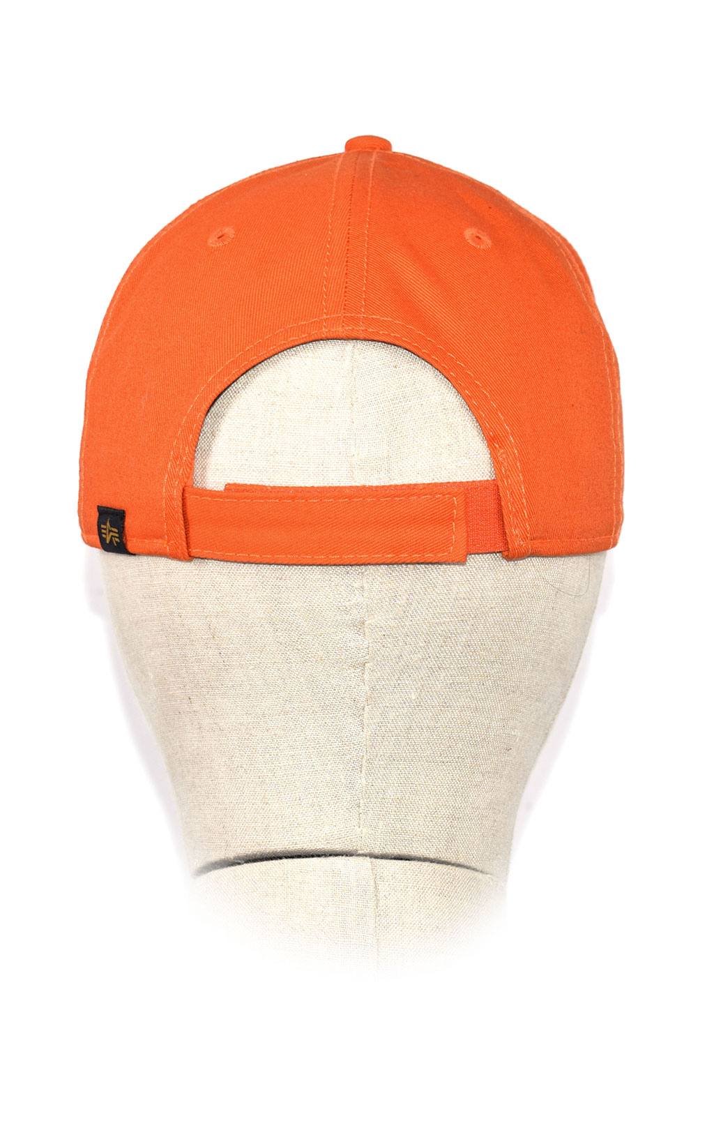 Бейсболка ALPHA INDUSTRIES VELCRO PATCH CAP flame orange 