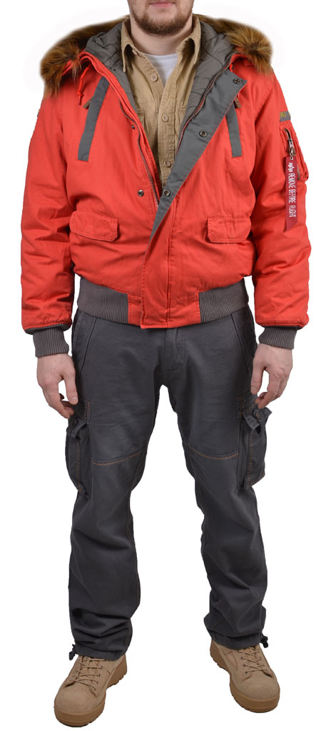 Куртка ALPHA INDUSTRIES MOUNTAIN JACKET red Куртка ALPHA INDUSTRIES MOUNTAIN JACKET red