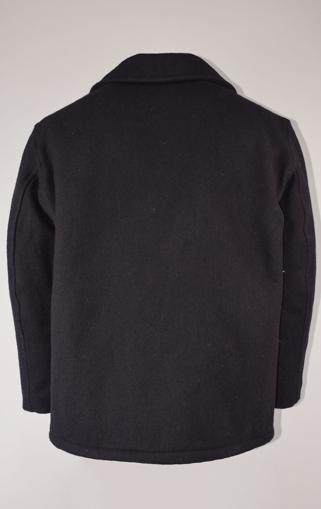 Бушлат морской Arizona PEACOAT шерсть75/нейлон25 black б/у Доминикана