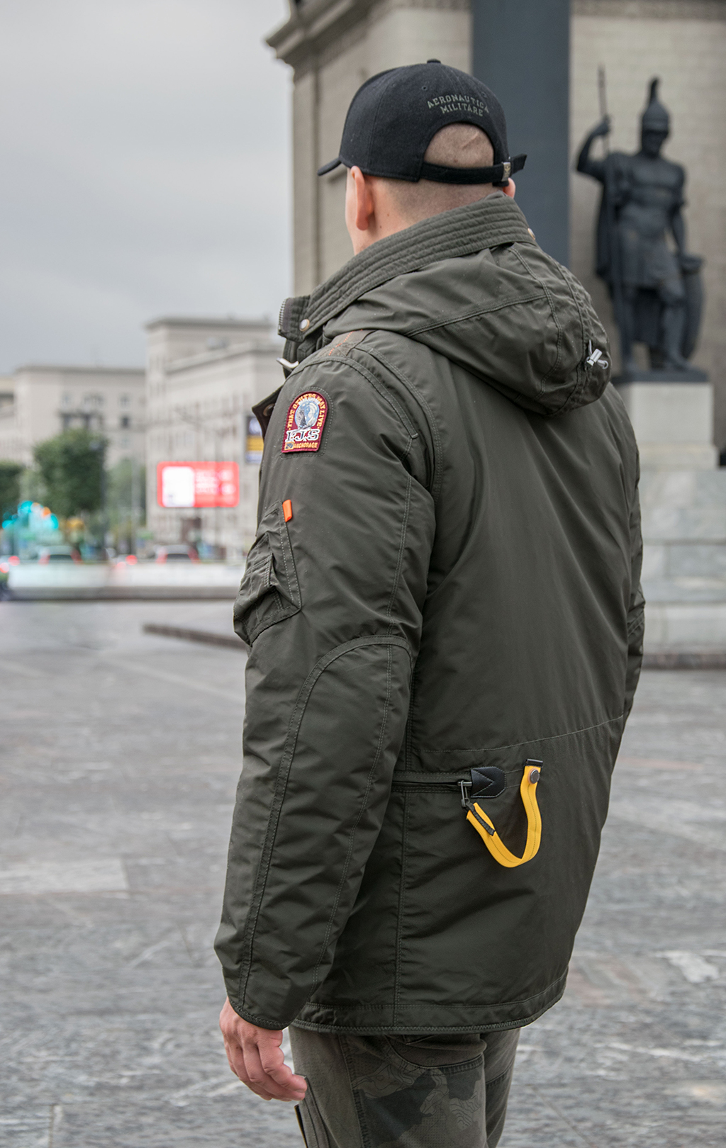 Аляска-пуховик PARAJUMPERS RIGHT HAND ECO FW 21/22 sycamore 