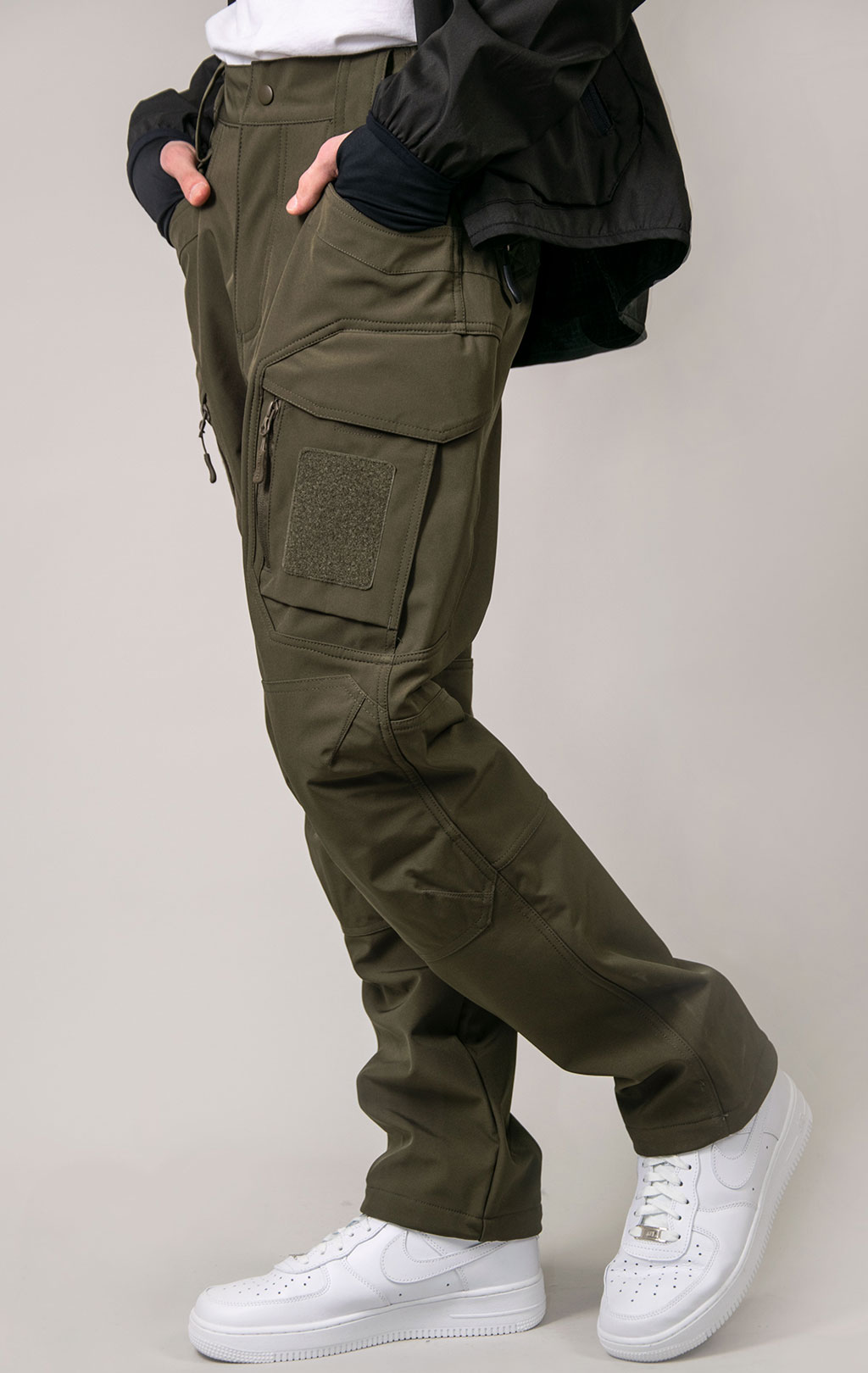 Брюки тактические Mil-Tec ASSAULT Soft Shell green 