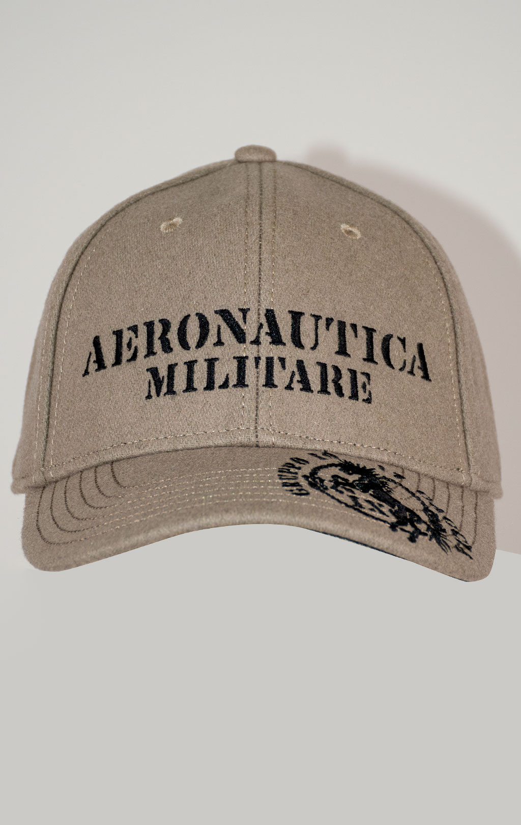Бейсболка AERONAUTICA MILITARE шерсть FW 25/26/CN colonial abbey (HA 1226) 