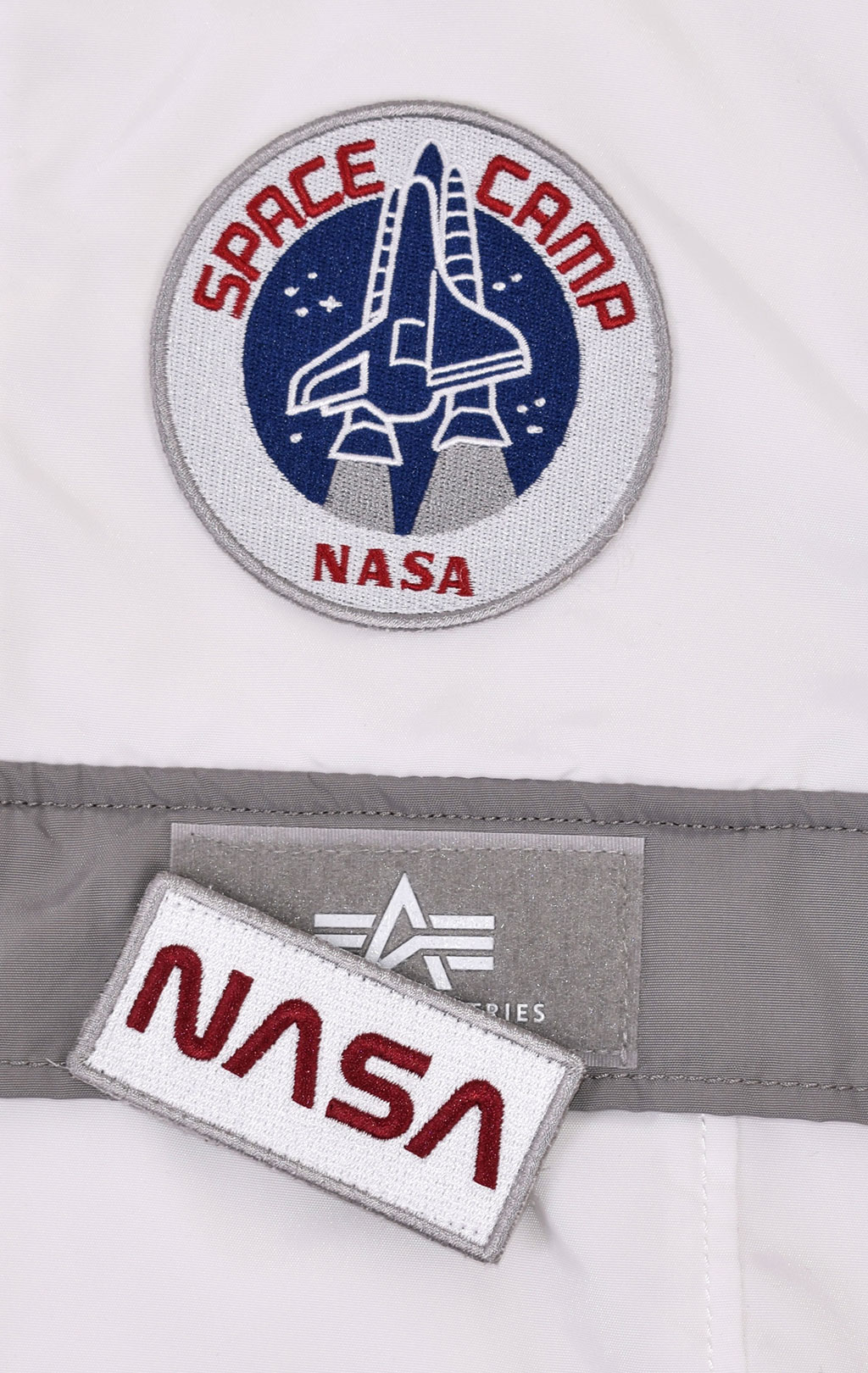 Анорак ALPHA INDUSTRIES NASA SPACE CAMP ANORAK white 