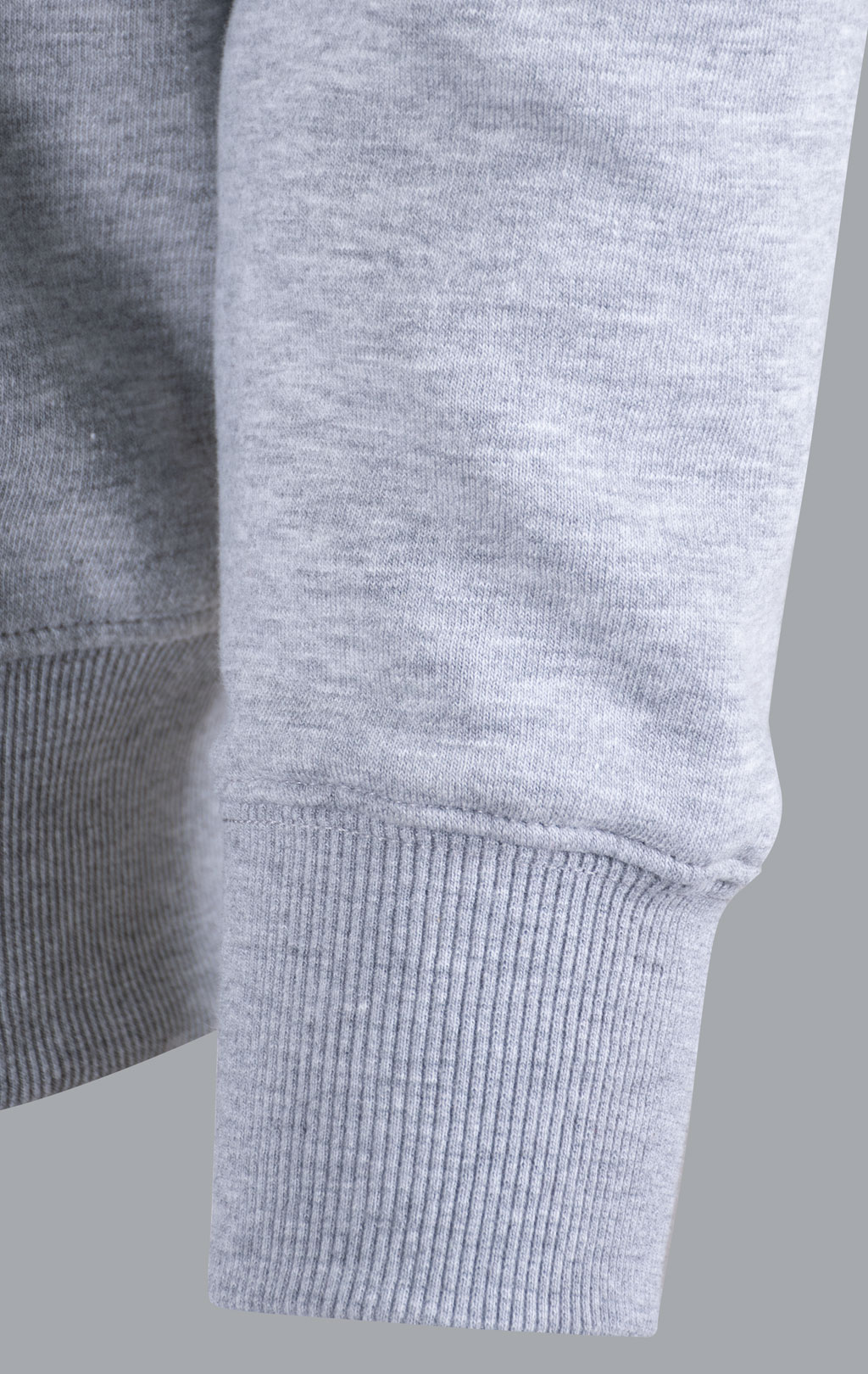 Свитшот ALPHA INDUSTRIES NASA Inlay grey heather 