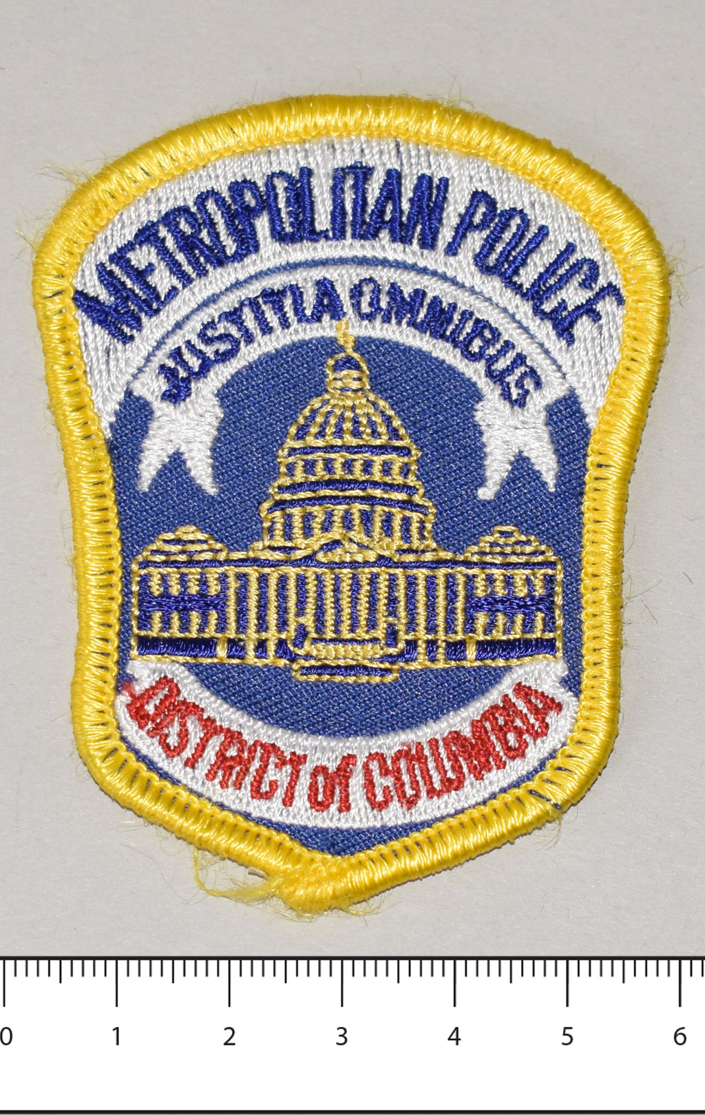 Нашивка POLICE METROPOLITAN DC (PM4082) 