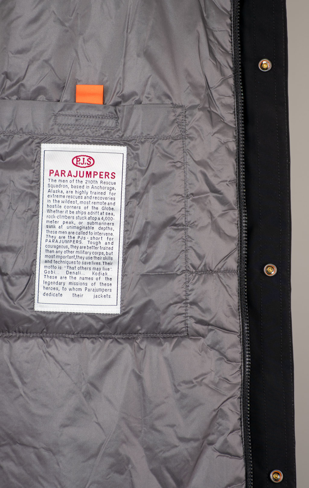 Куртка мембранная PARAJUMPERS EASY FW 25/26 black 