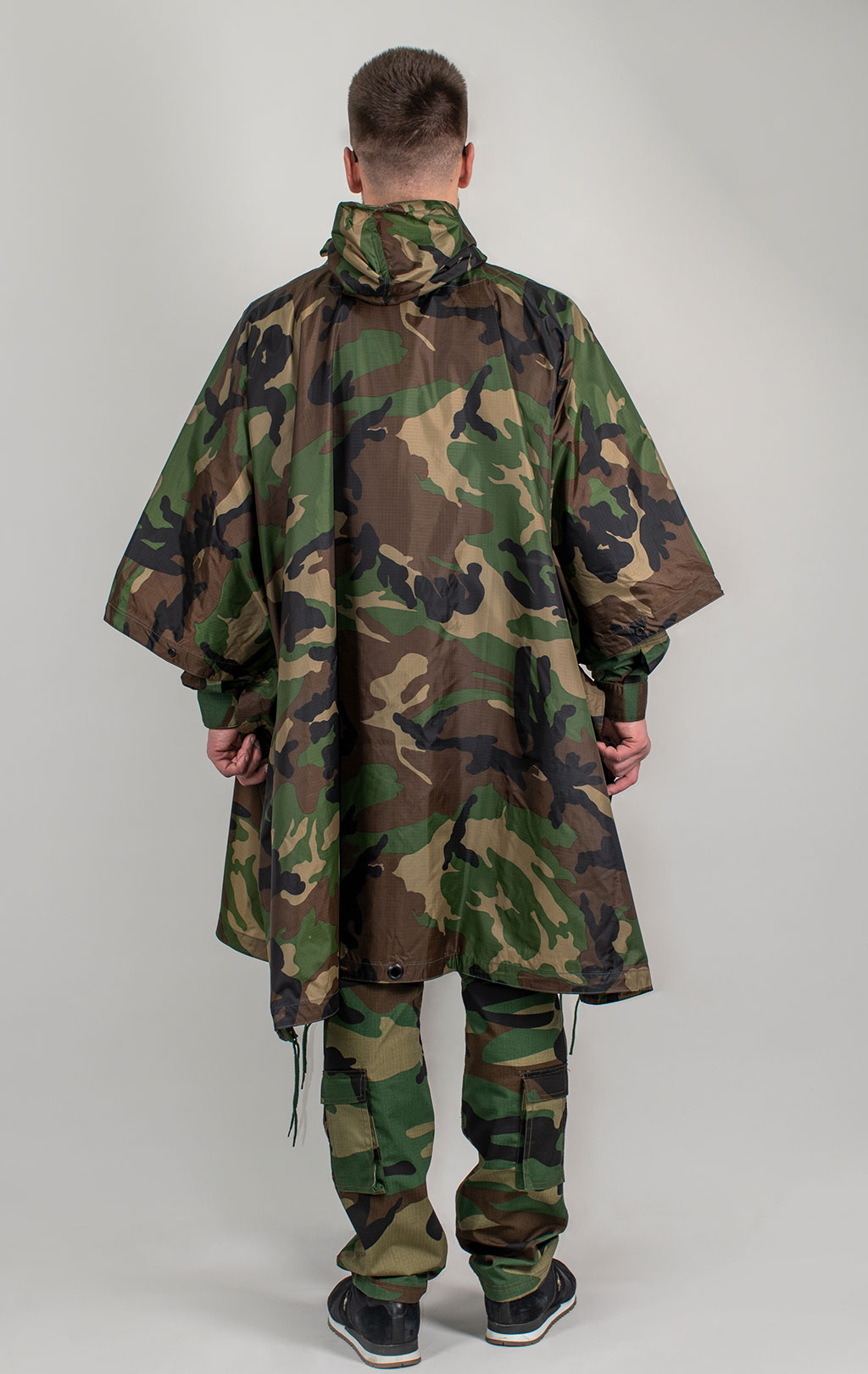Пончо CORP camo woodland 
