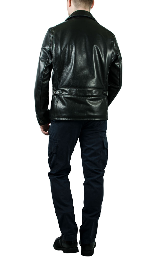 Куртка SCHOTT NYC TOUCH LEATHER DELIVERY JCT 27 кожа black (573) 