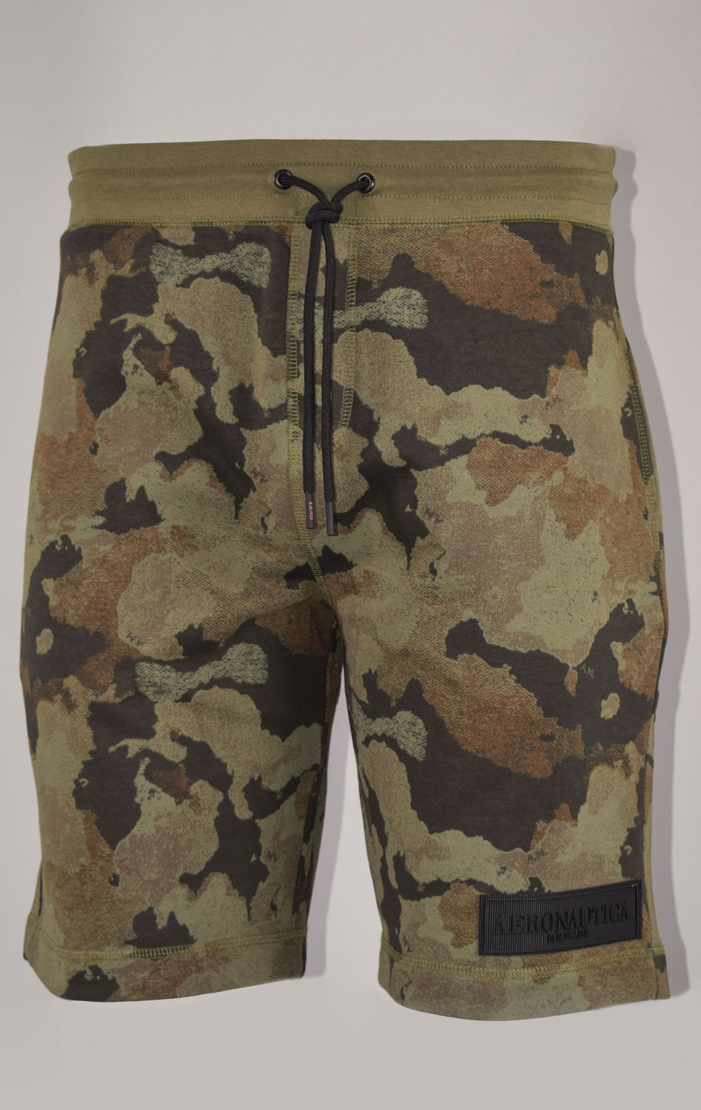 Шорты трикотажные AERONAUTICA MILITARE SS 22/BD camouflage pilot (BE 140) 