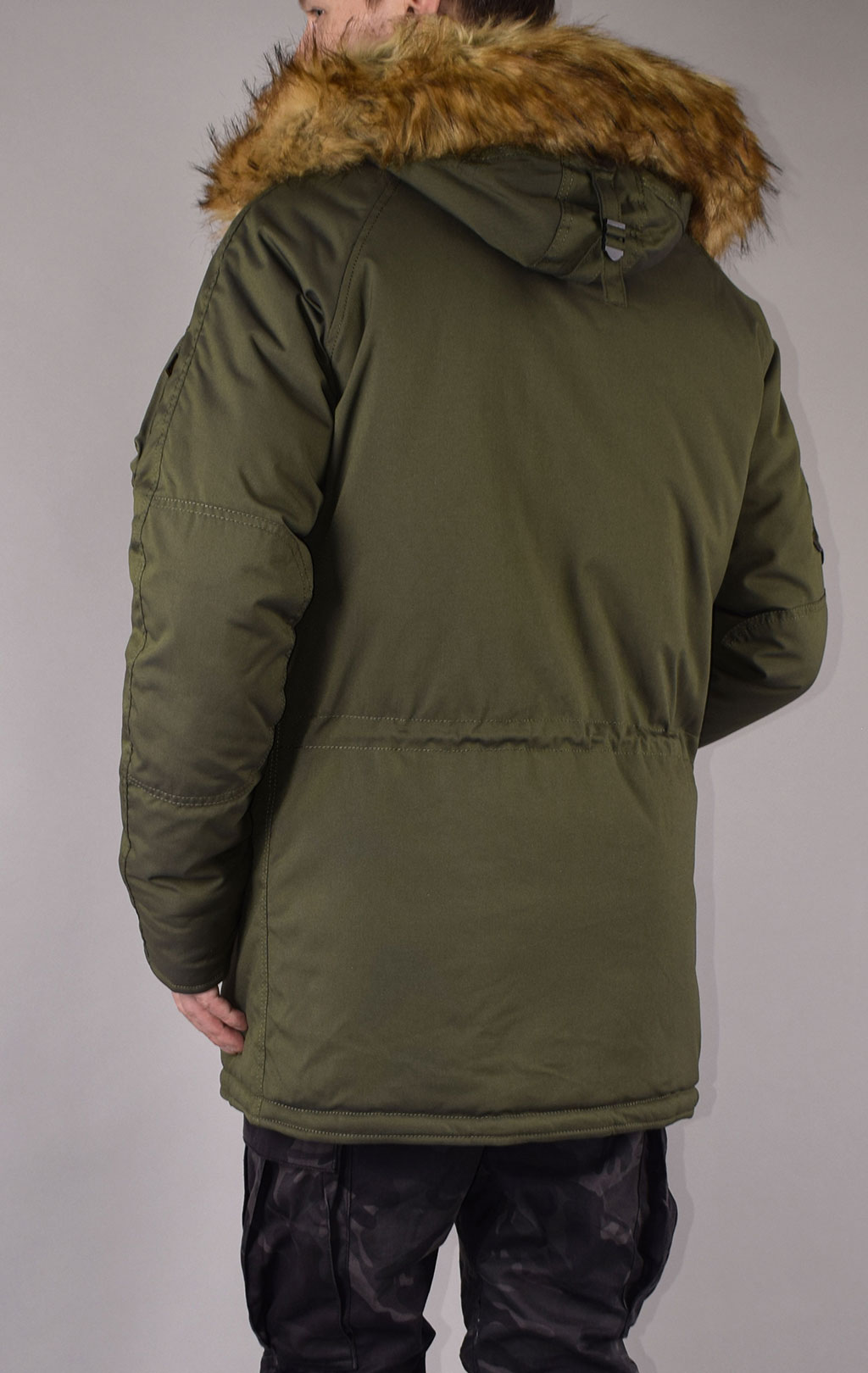 Аляска ALPHA INDUSTRIES EXPLORER big size dark green 