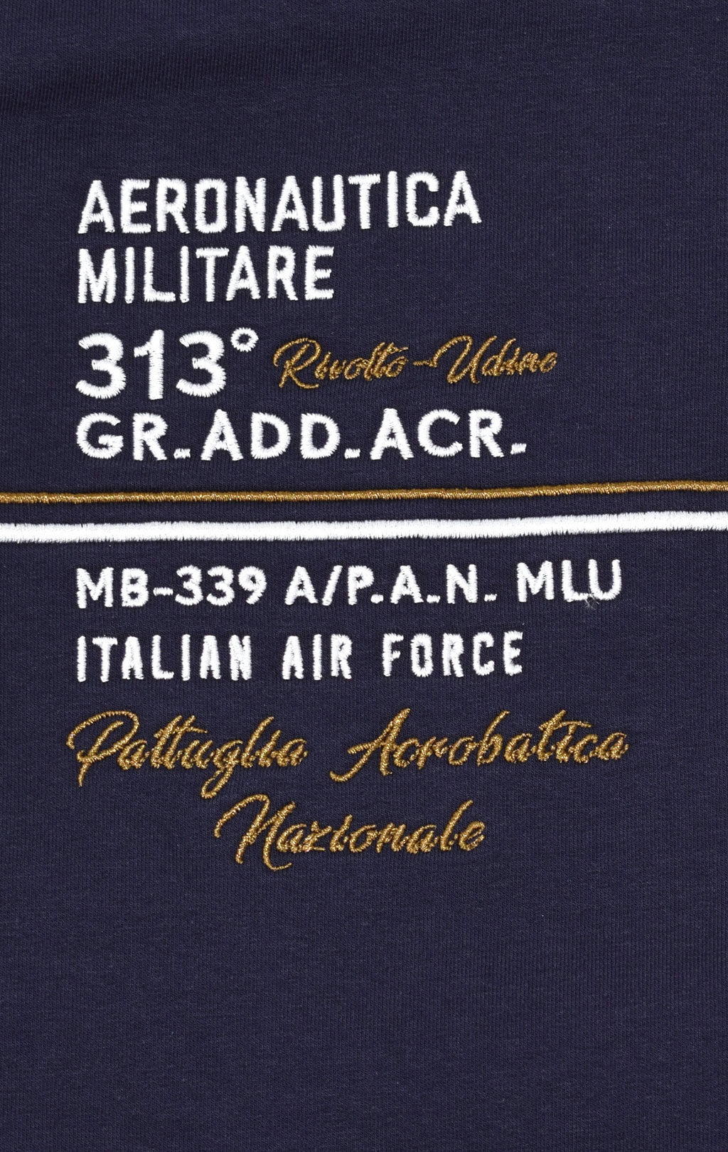 Олимпийка AERONAUTICA MILITARE big size FW 21/22/TR blue navy (FE 1633) 