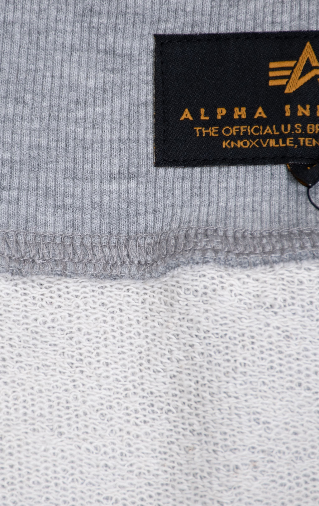 Брюки спортивные джоггеры ALPHA INDUSTRIES RBF TAPE JOGGER grey heather 