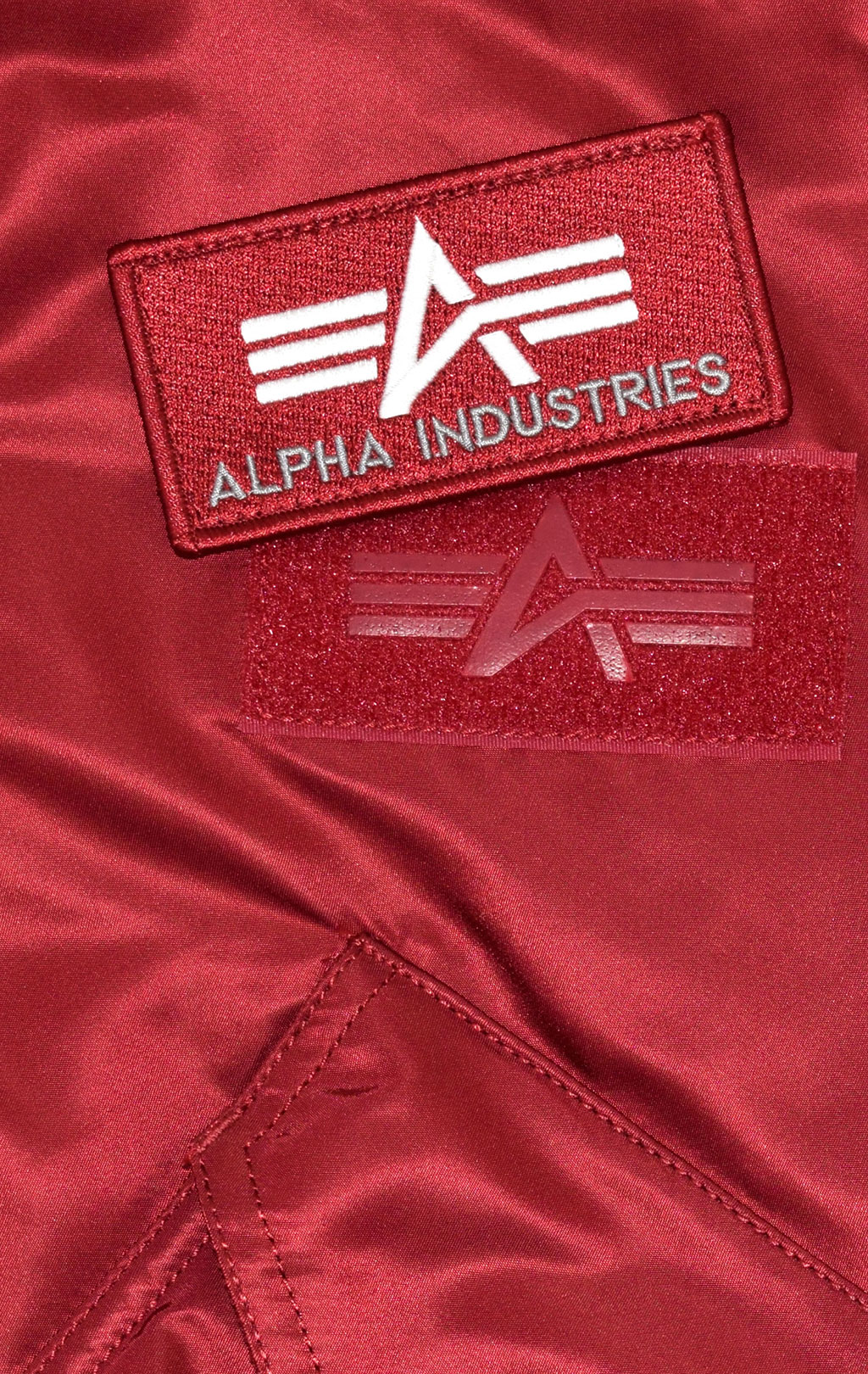 Куртка-бомбер лётная ALPHA INDUSTRIES HOODED CUSTOM 45P commander red 