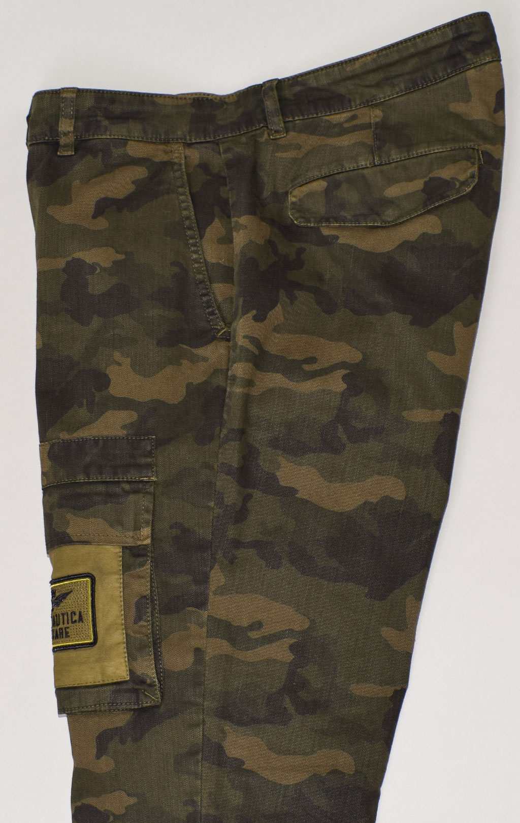 Брюки-карго AERONAUTICA MILITARE плотные FW 21/22/AL camouflage (PA 1457) 