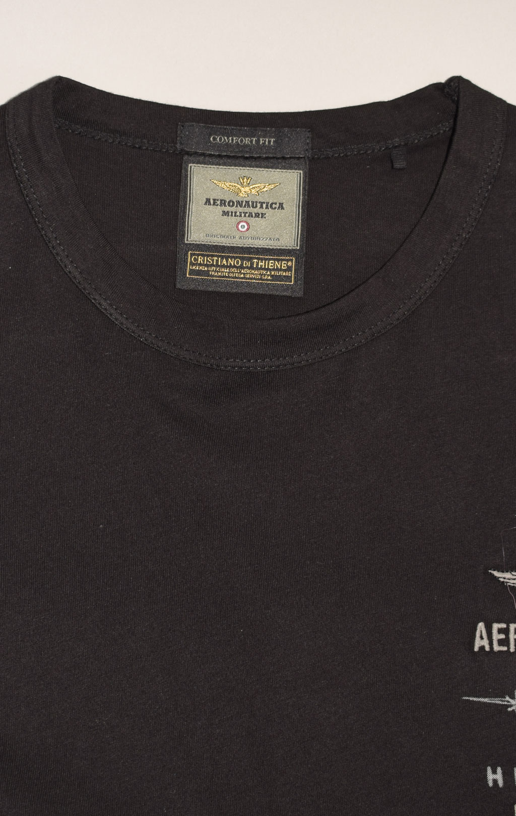 Футболка AERONAUTICA MILITARE FW 23/24/BD jet black (TS 2135) 