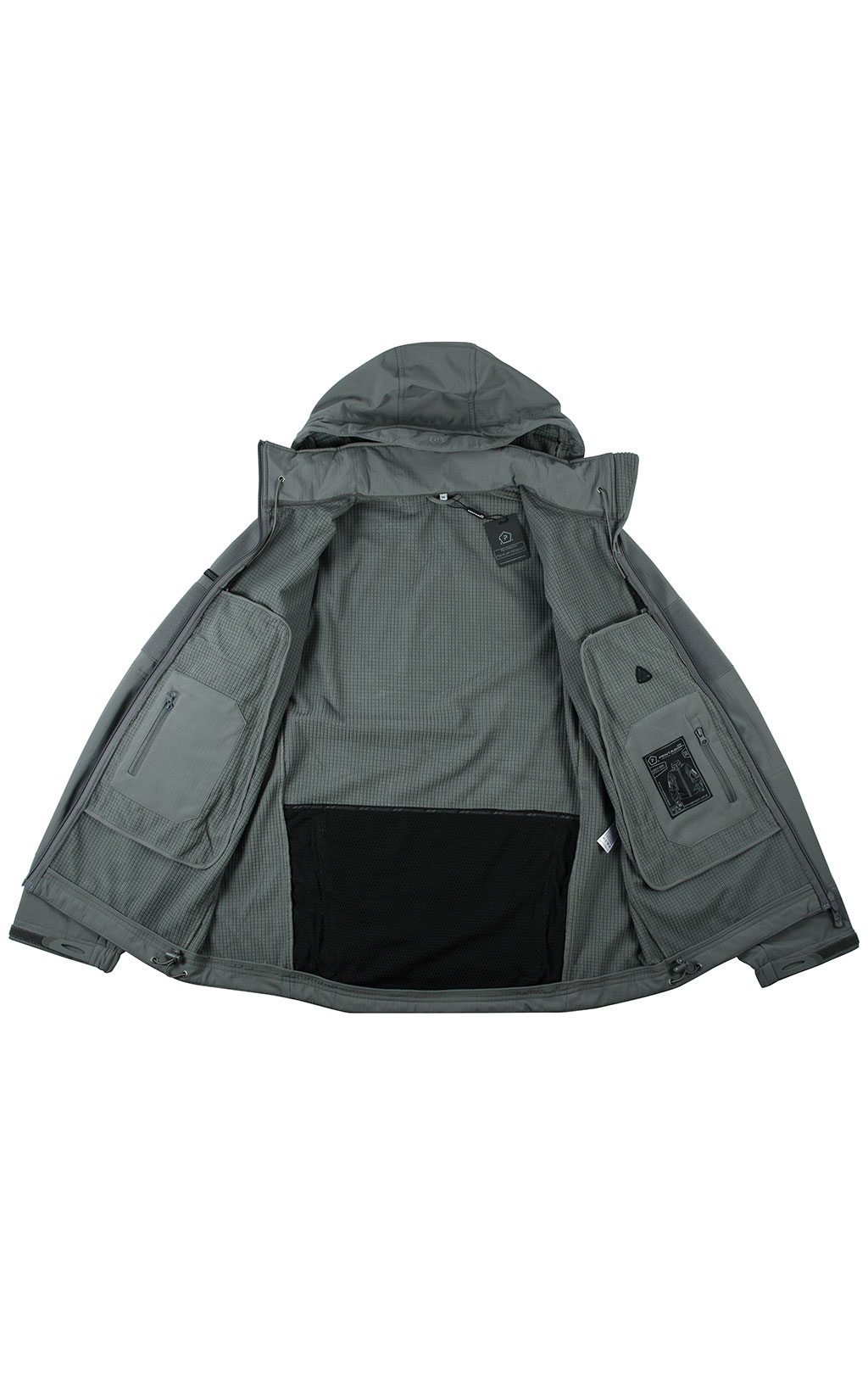 Куртка тактическая softshell Pentagon мембрана ARTAXES Soft Shell grey wolf 08011 