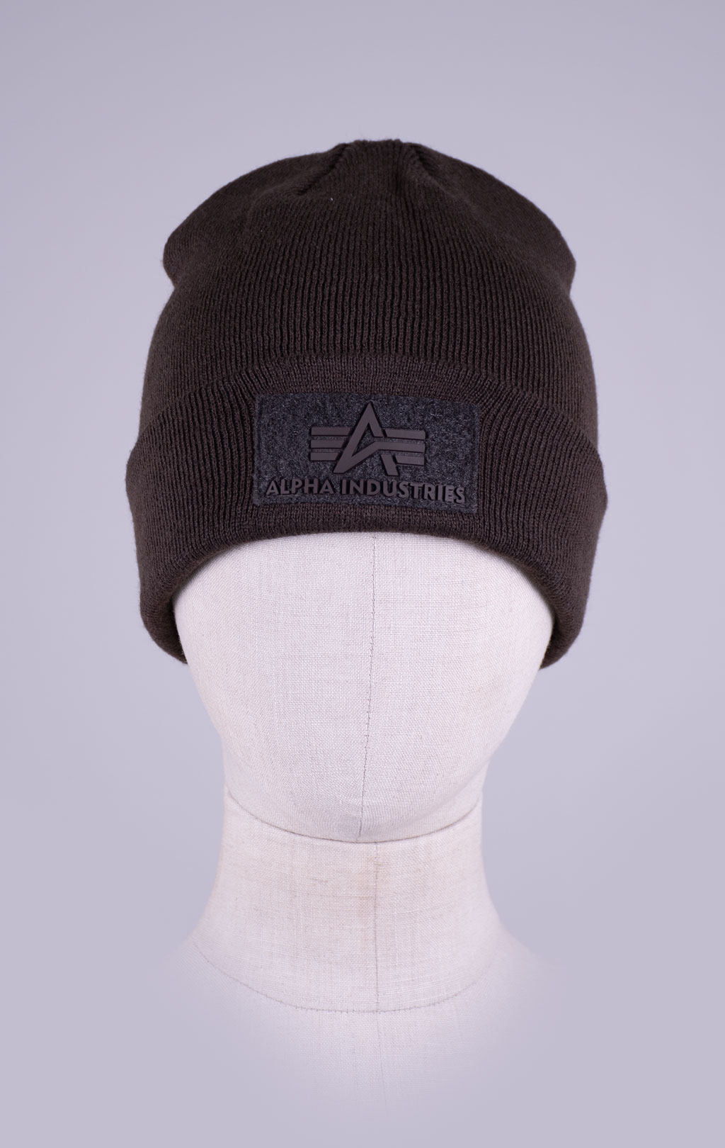 Шапка ALPHA INDUSTRIES VLC BEANIE hunter brown 