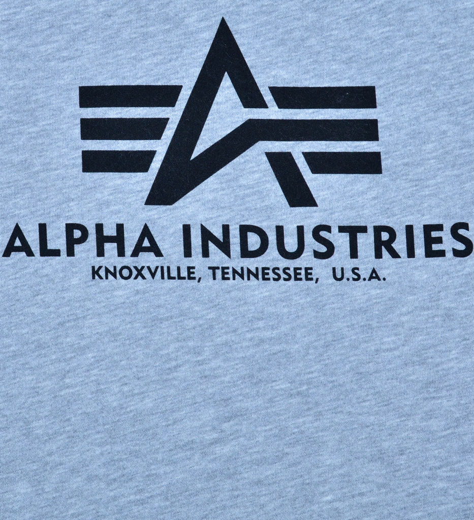 Свитшот ALPHA INDUSTRIES BASIC SWEATER grey heather 