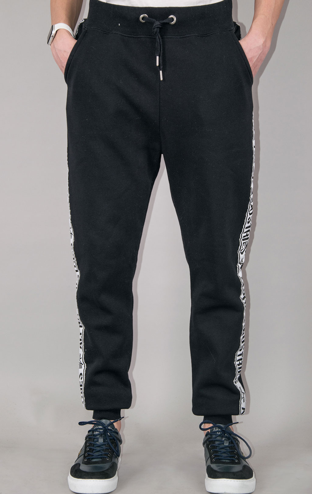 Брюки спортивные джоггеры ALPHA INDUSTRIES AL TAPE JOGGER black 