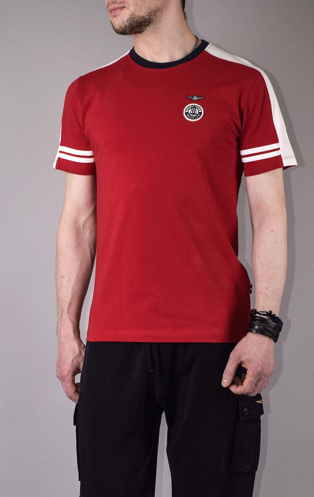 Футболка AERONAUTICA MILITARE SS 20 rosso (TS 1700)