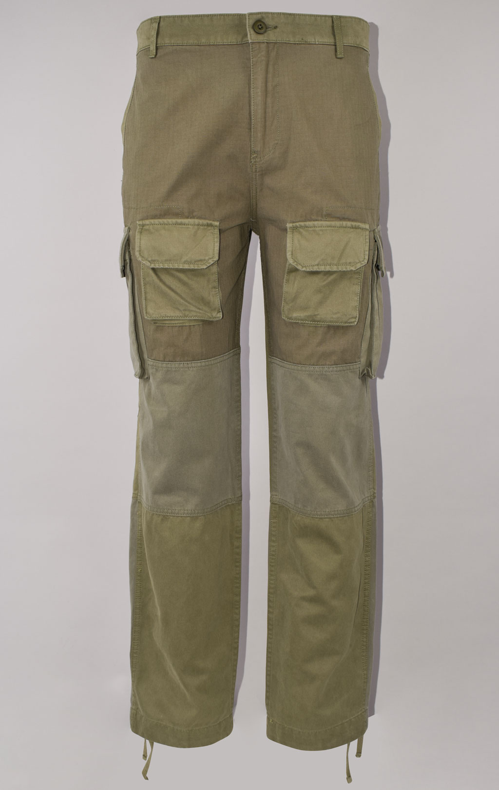 Брюки-карго ALPHA INDUSTRIES MIXED MEDIA CARGO PANT SS 23 OG-107 green 