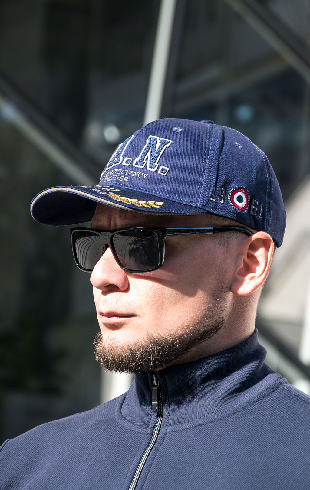 Бейсболка AERONAUTICA MILITARE FW 23/24/CN blue (HA 1154)