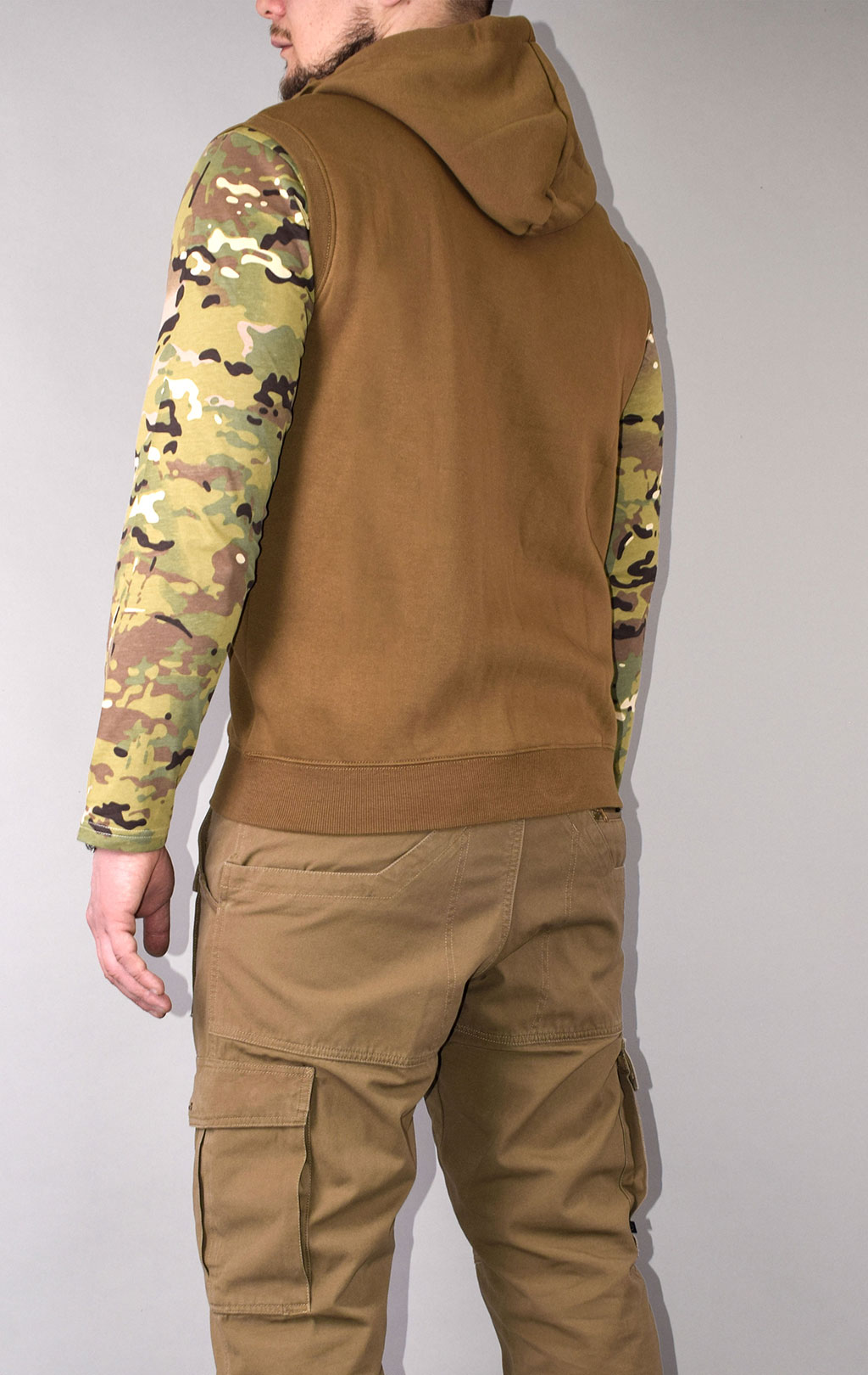 Жилет Pentagon THESPIS sweater хлопок75%/полиэстер25% coyote 08027 