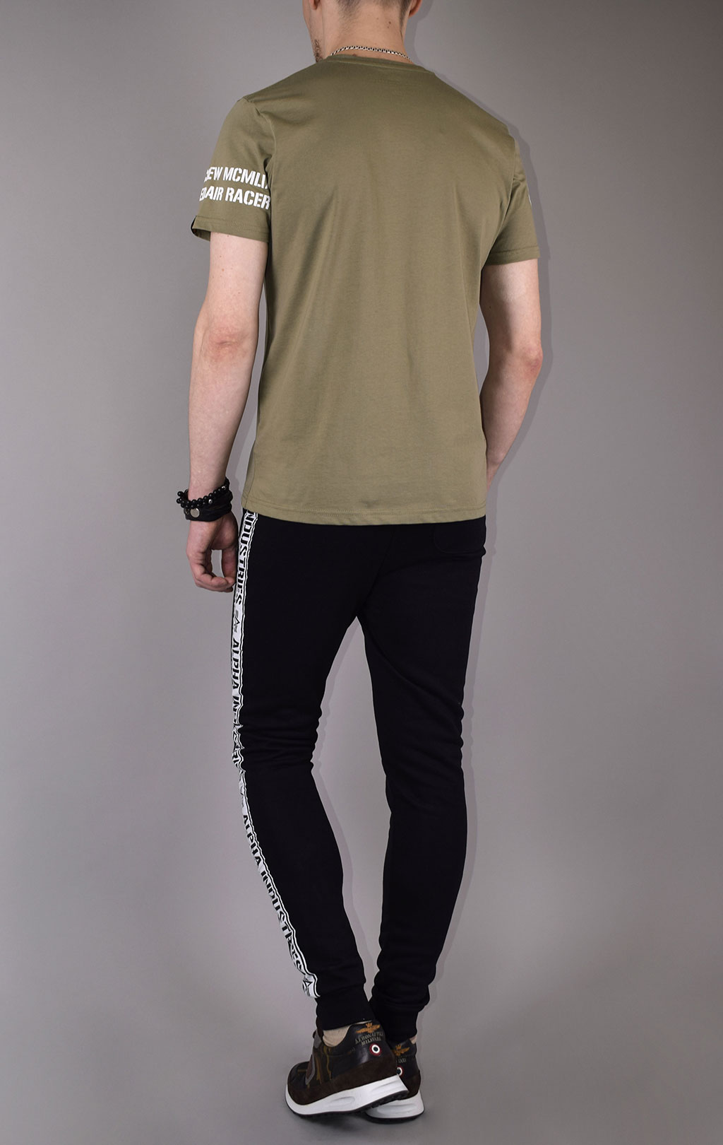 Футболка ALPHA INDUSTRIES UNLIMITED olive 