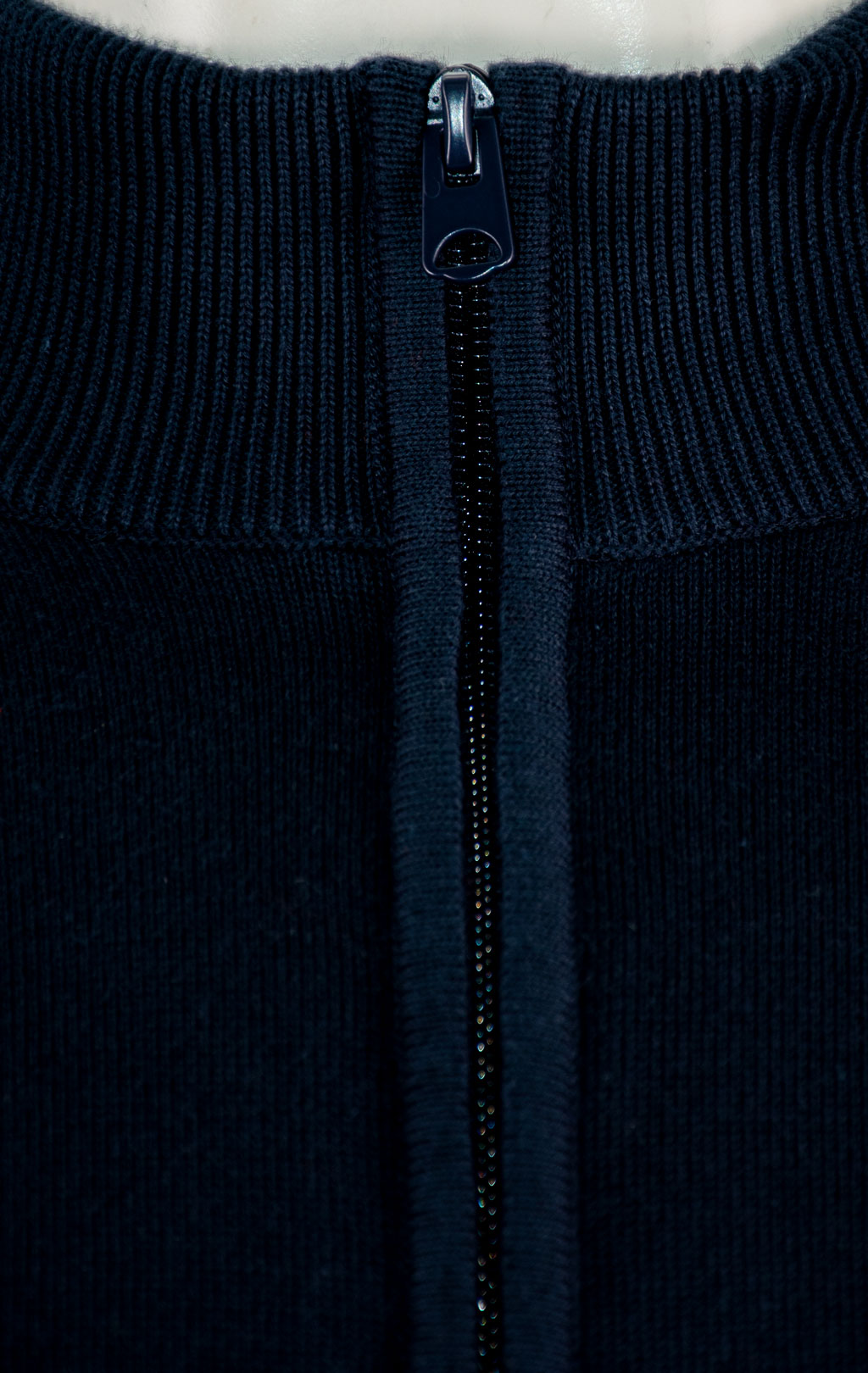 Свитер на молнии AERONAUTICA MILITARE FW 25/26/BL blue navy (MA 1580) 