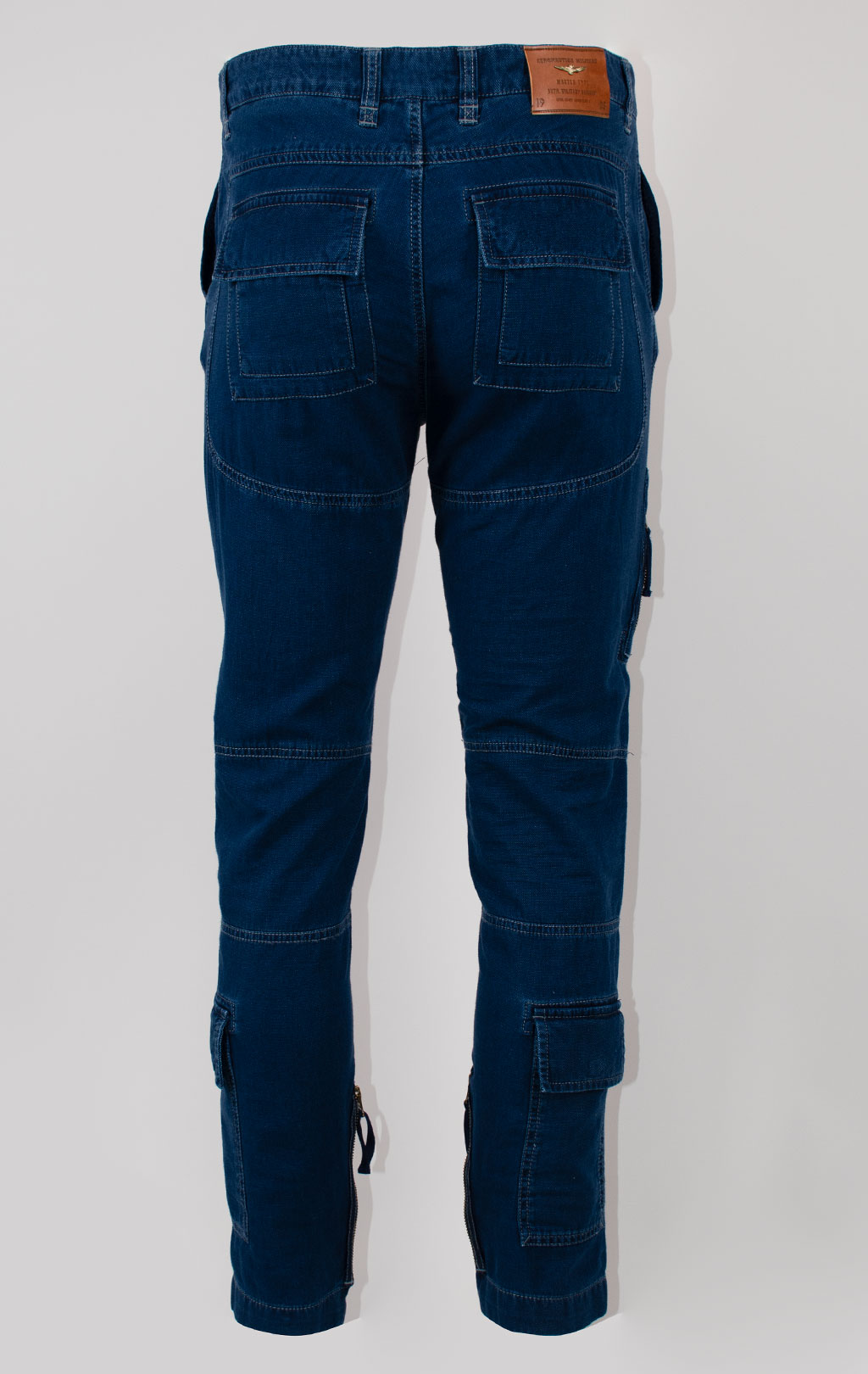 Джинсы-карго AERONAUTICA MILITARE ANTI-G SS 25 m/IN indigo (PA 1655) 