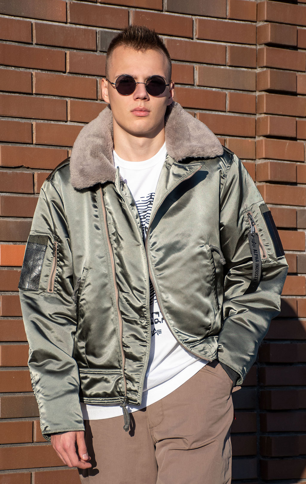 Куртка ALPHA INDUSTRIES 1960s RCAF CANADIAN AIRFORCE TYPE III JACKET FW 24/25 field grey 