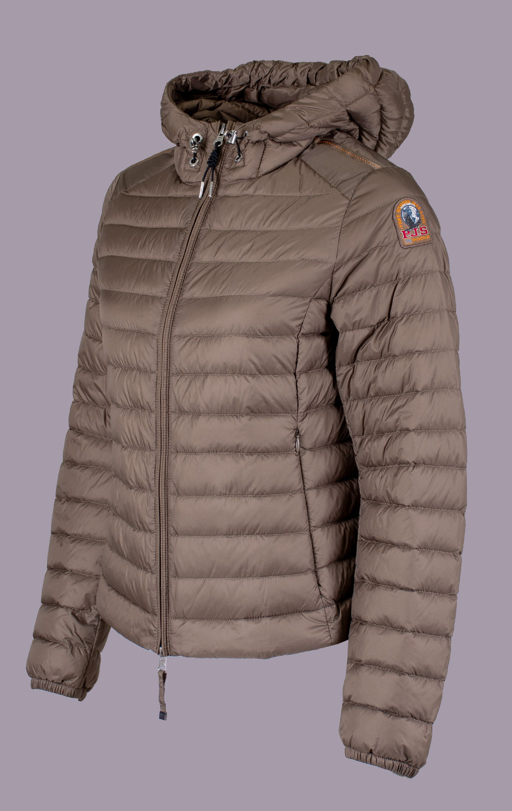 Женская куртка-пуховик лёгкая PARAJUMPERS RORY SS 26 olive brown 