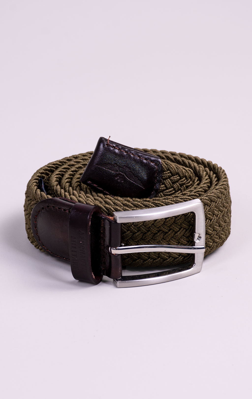 Ремень эластичный AERONAUTICA MILITARE SS 26/CN dark musk (CI 0307) 