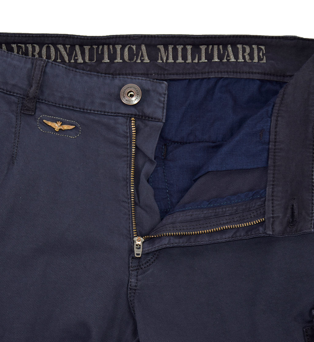 Брюки-карго AERONAUTICA MILITARE blue navy (PA 1339) 