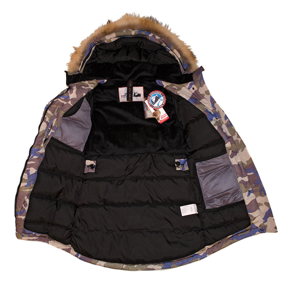 Женский пуховик ARCTIC EXPLORER UMI camo 