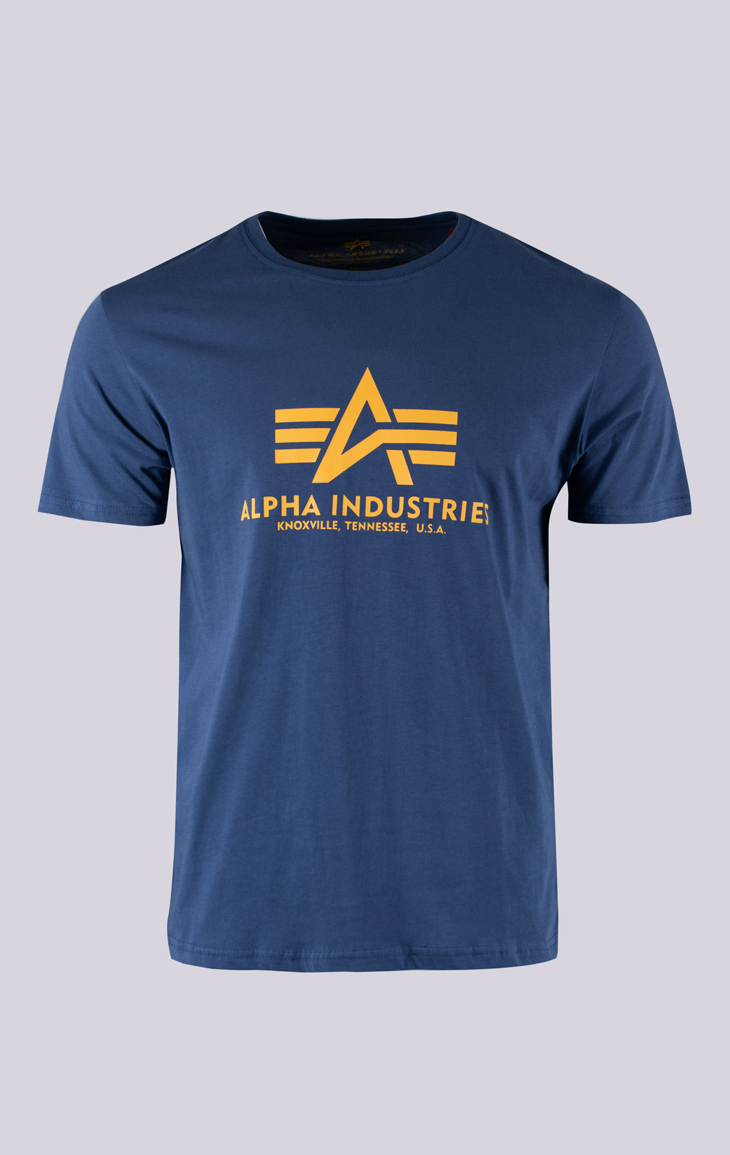 Футболка ALPHA INDUSTRIES BASIC T big size new navy 