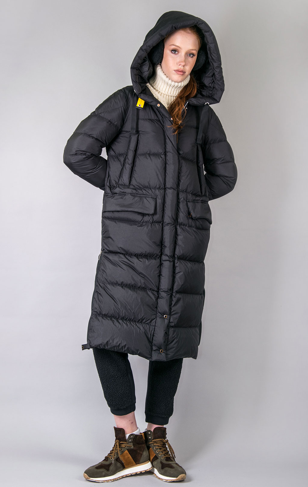 Женское пальто пуховое PARAJUMPERS MUMMY FW 23/24 black 