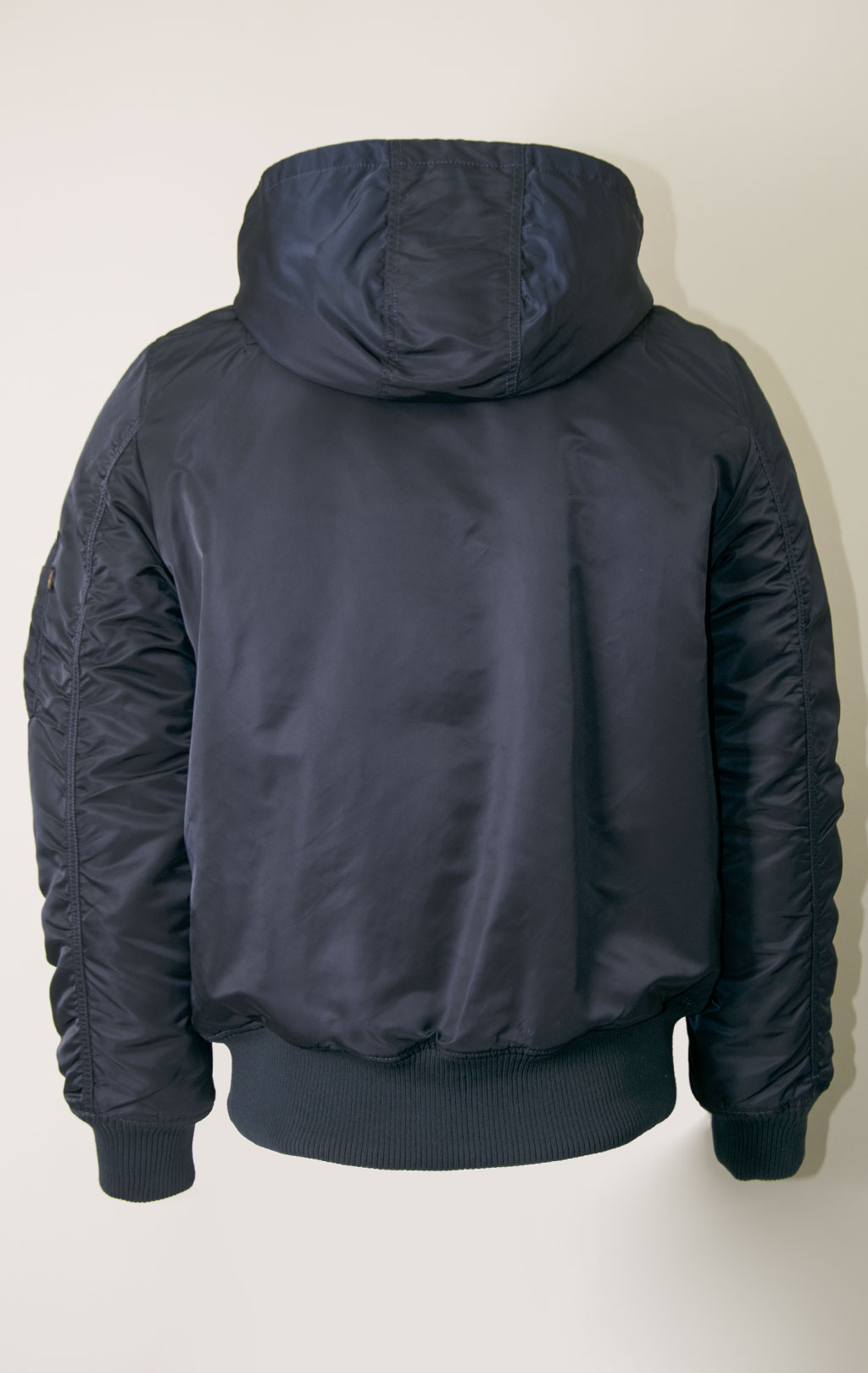 Куртка-бомбер лётная ALPHA INDUSTRIES HOODED RIB MA-1 FW 21