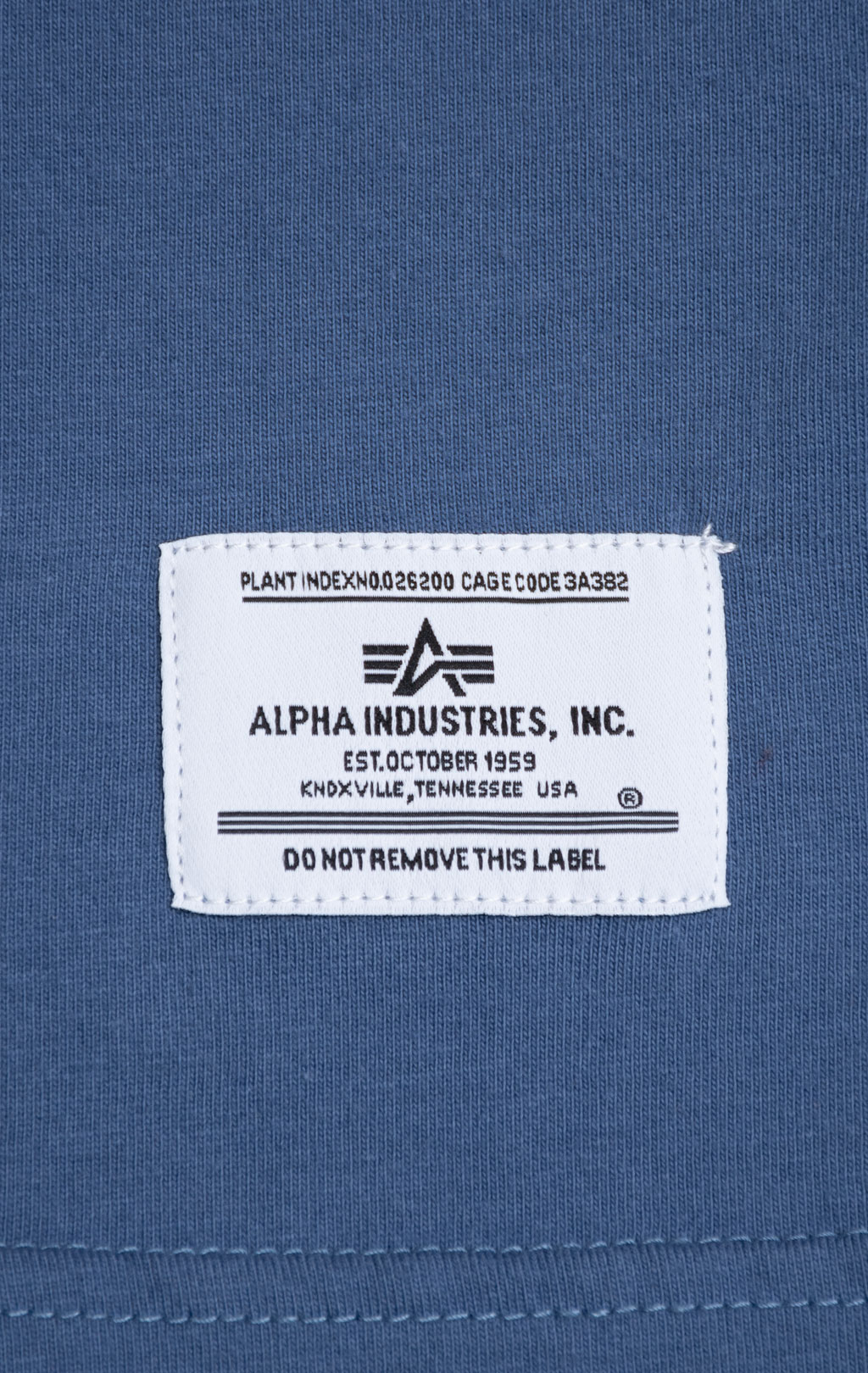Футболка ALPHA INDUSTRIES ALPHA RANSOM TEE SS 24 copen blue 