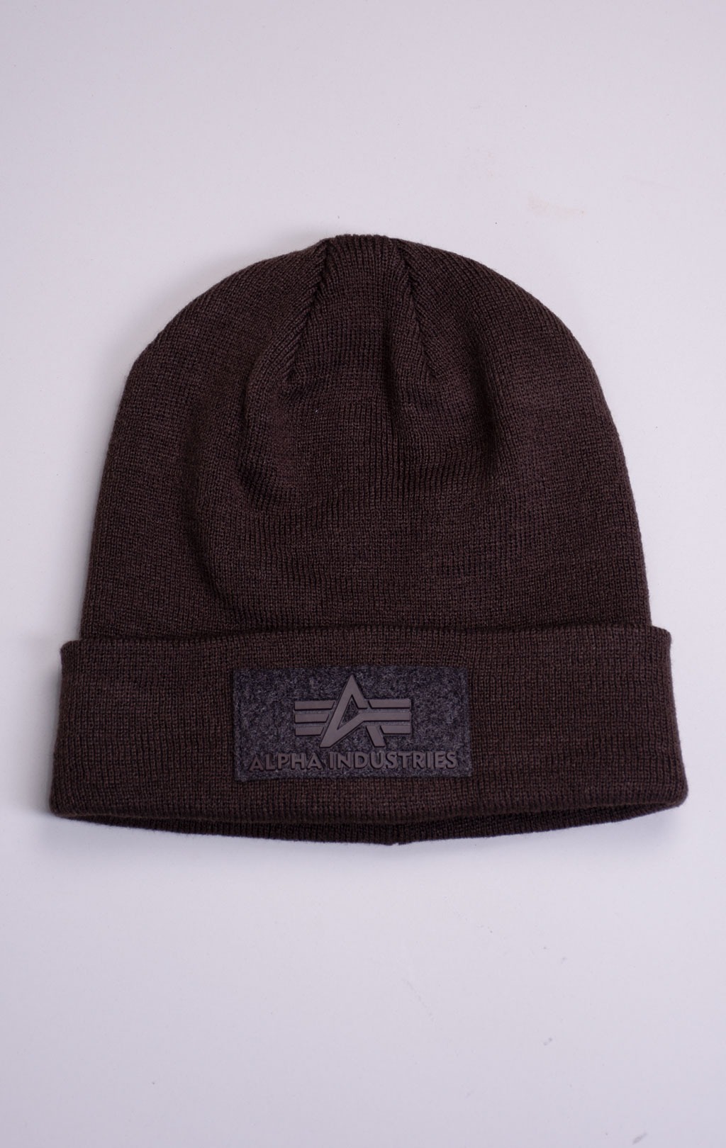 Шапка ALPHA INDUSTRIES VLC BEANIE hunter brown 