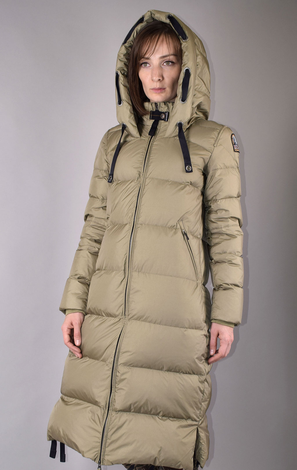 Женское пальто пуховое PARAJUMPERS PANDA FW 20/21 dried herb 