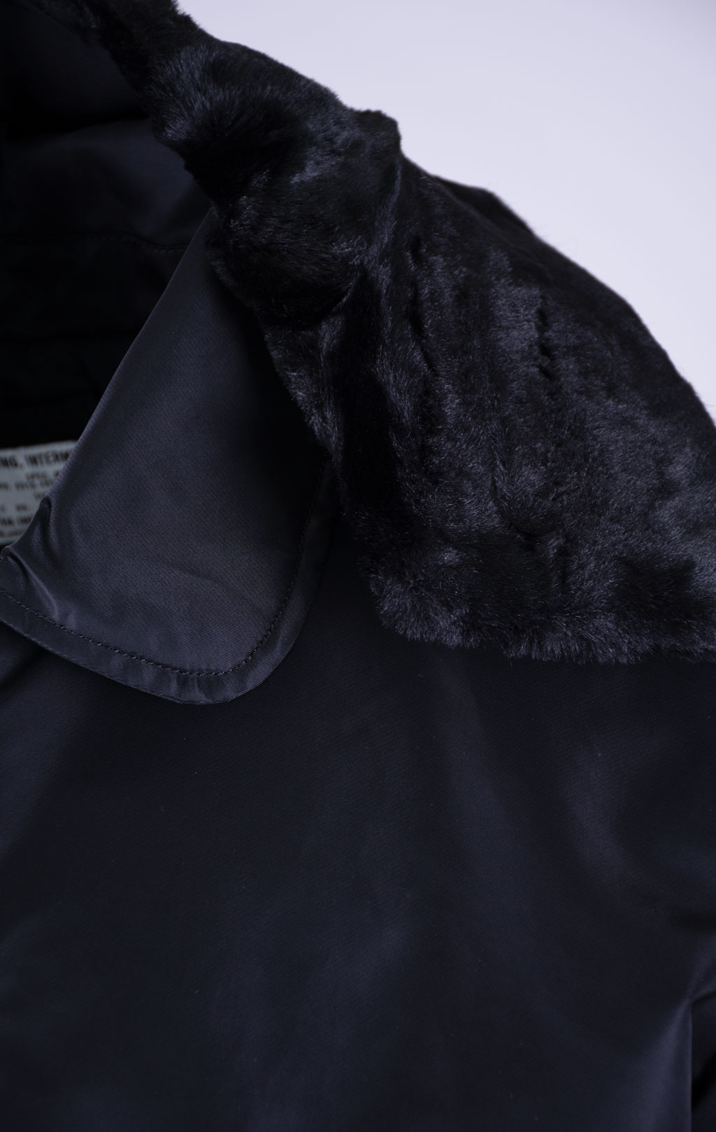 Куртка-пилот ALPHA INDUSTRIES B-15 HERITAGE FIT FLIGHT JACKET FW 26/27 black 