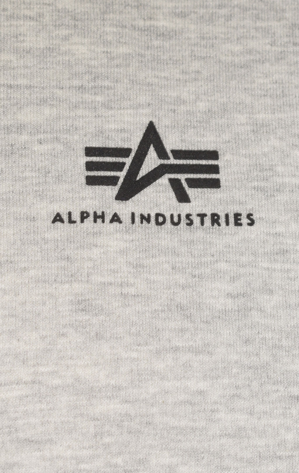 Толстовка ALPHA INDUSTRIES BASIC HOODY SMALL LOGO grey heather 