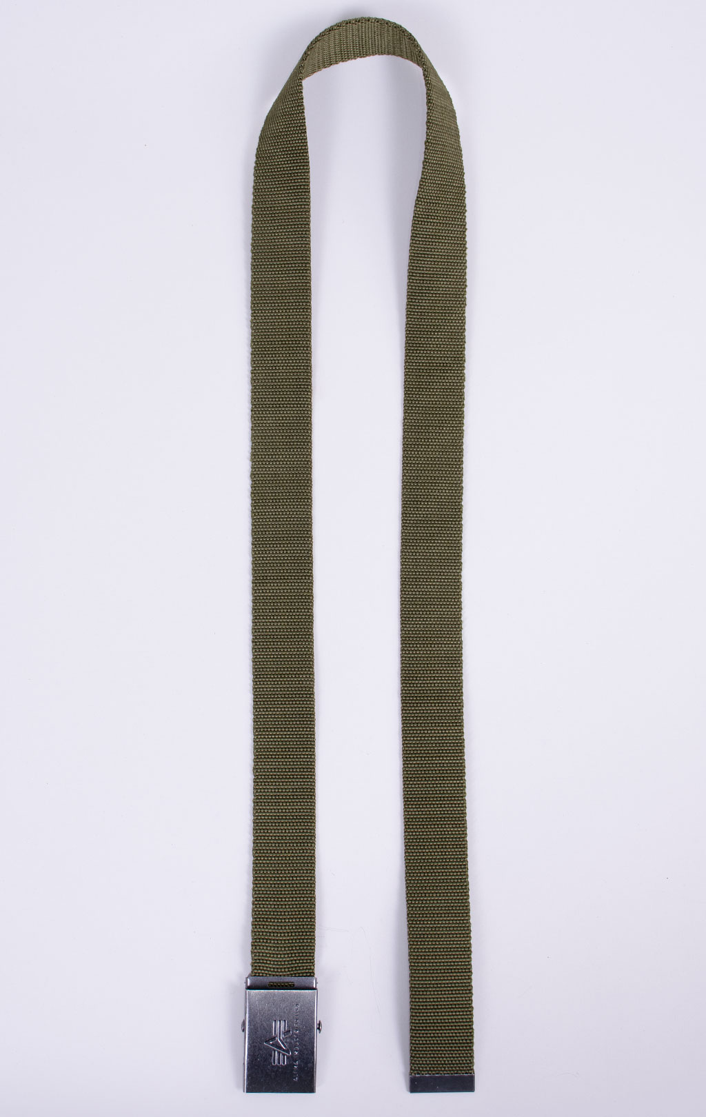Ремень брючный ALPHA INDUSTRIES HEAVY DUTY BELT 4 cm olive 