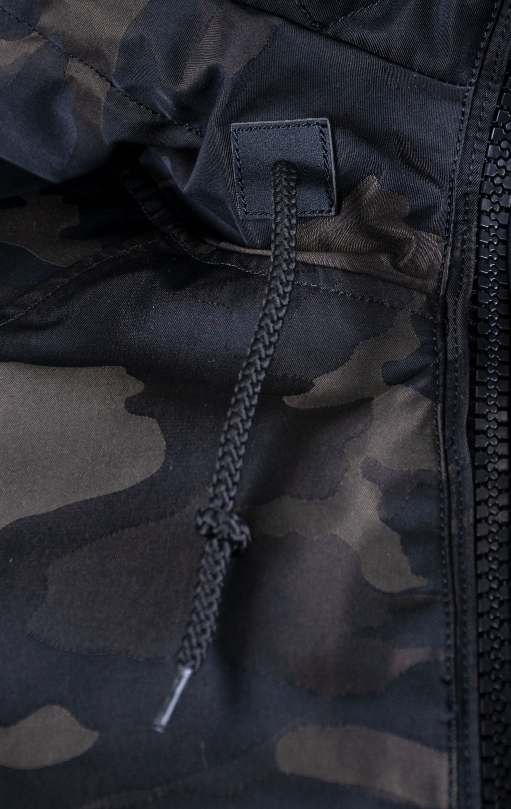 Аляска-пуховик ALPHA INDUSTRIES JACQUARD DOWN N-3B camo black 