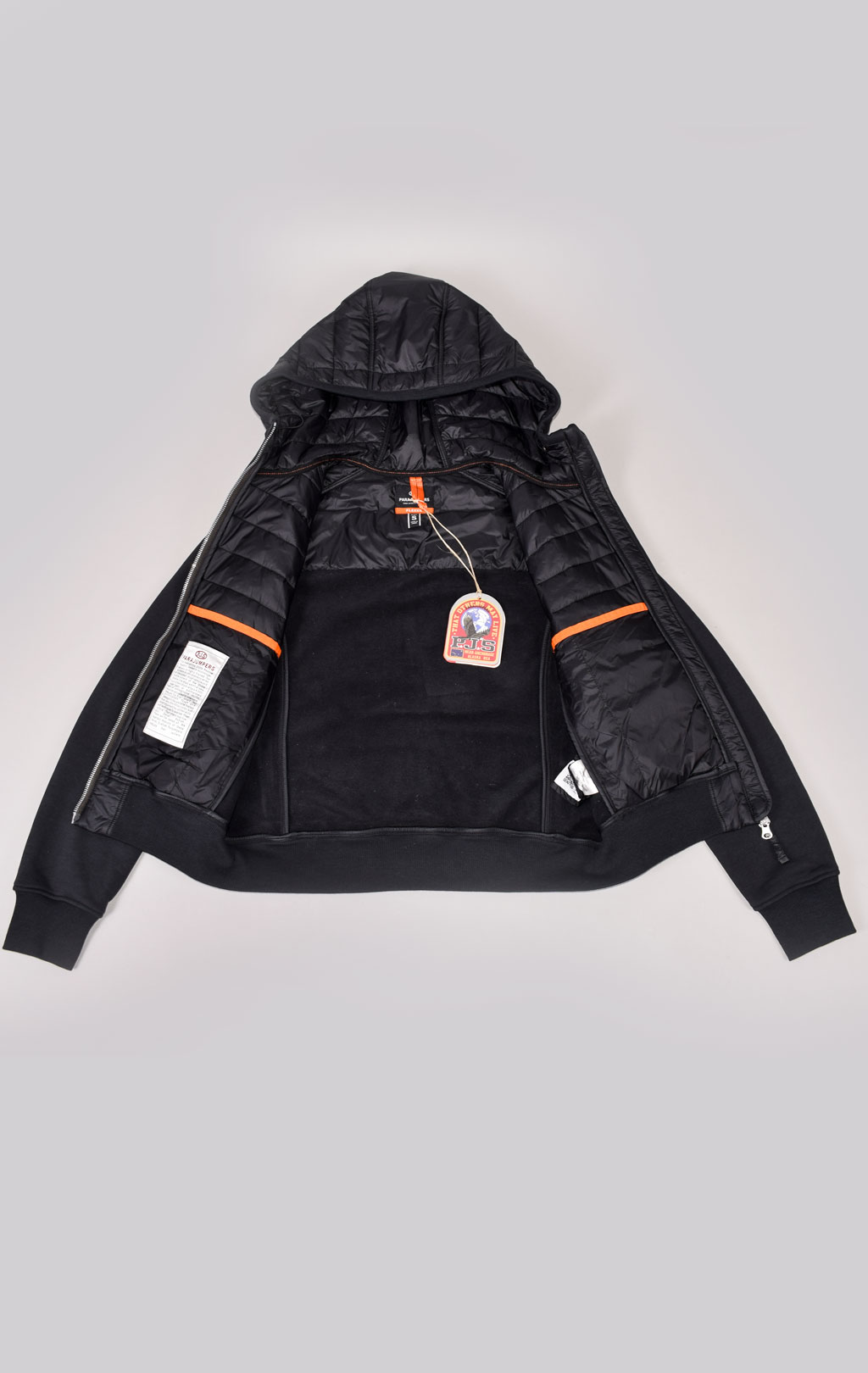 Женская толстовка с капюшоном PARAJUMPERS CAELIE FW21/22 black 