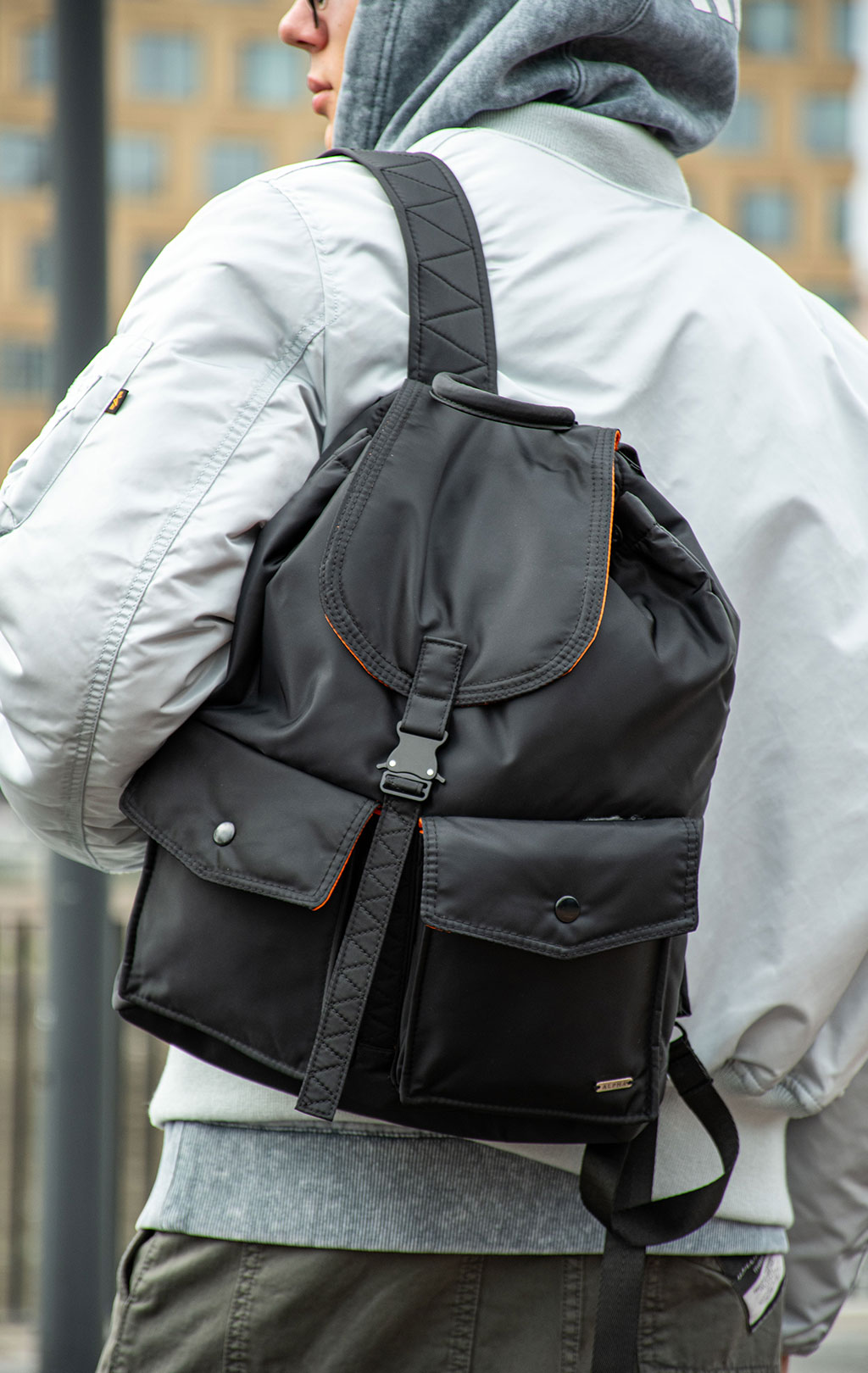 Рюкзак ALPHA INDUSTRIES NYLON BACKPACK SS 26 black 