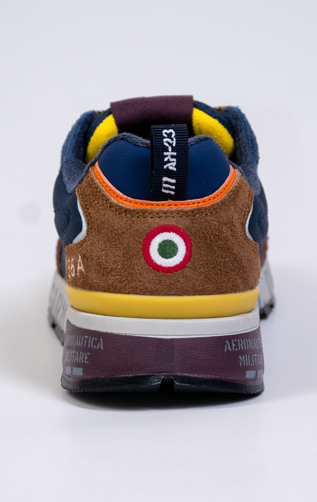 Кроссовки AERONAUTICA MILITARE (SC 0276) замша FW 25/26/CN multicolor blue 